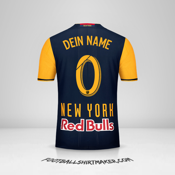 Trikot New York Red Bulls 2016/17 II -  dein name - 0