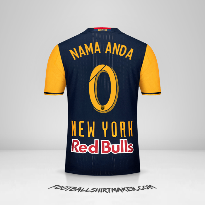 Jersey New York Red Bulls 2016/17 II -  nama anda - 0