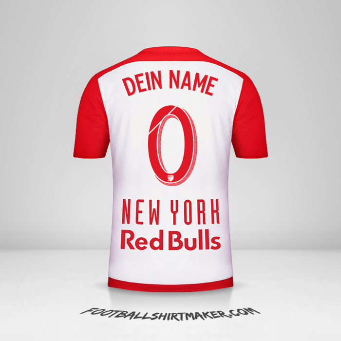 Trikot New York Red Bulls 2015/16 -  dein name - 0