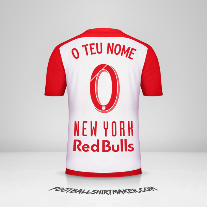 Camisola New York Red Bulls 2015/16 -  o teu nome - 0