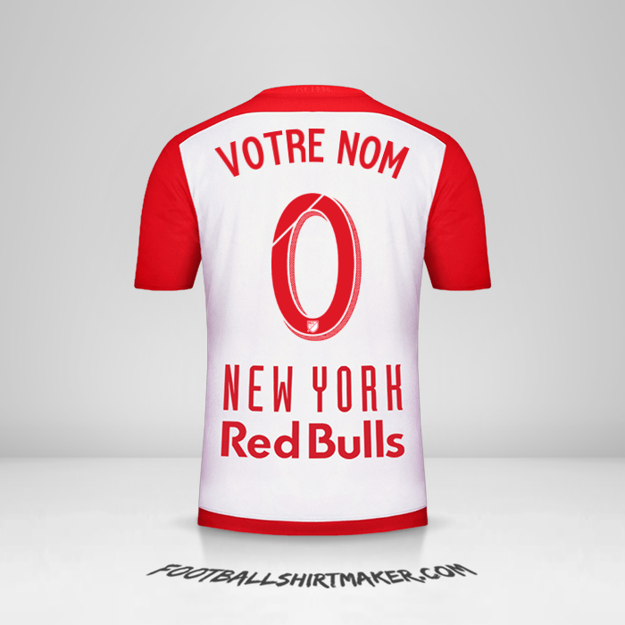 Maillot New York Red Bulls 2015/16 -  votre nom - 0