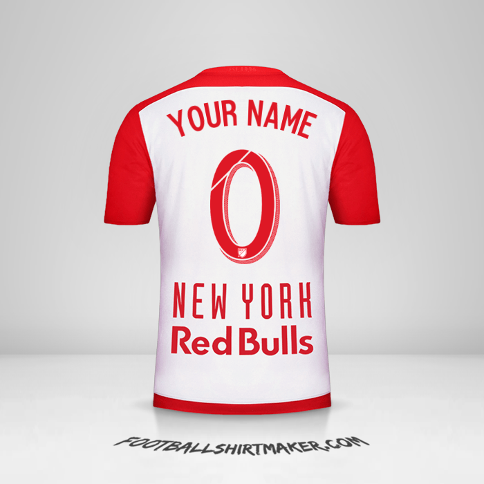 Shirt New York Red Bulls 2015/16 -  your name - 0