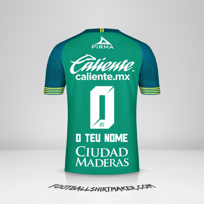 Camisola Club León 2019/20 -  o teu nome - 0