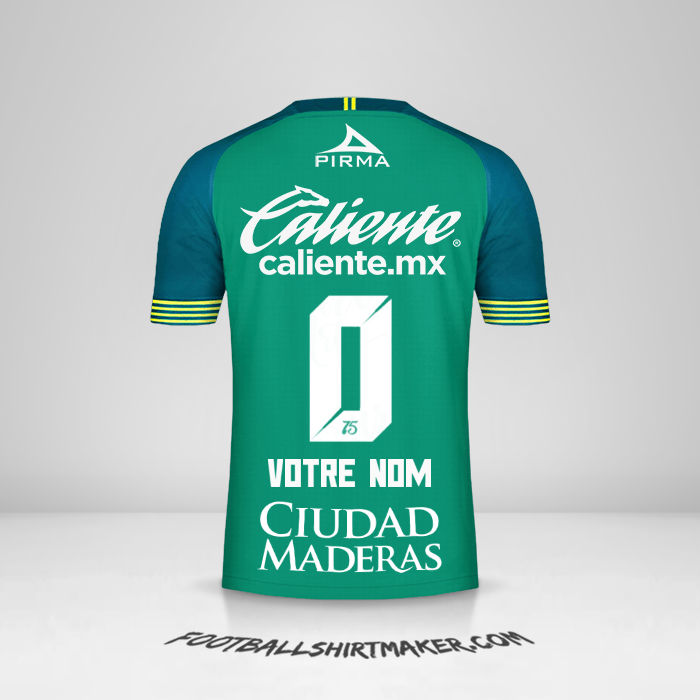 Maillot Club León 2019/20 -  votre nom - 0