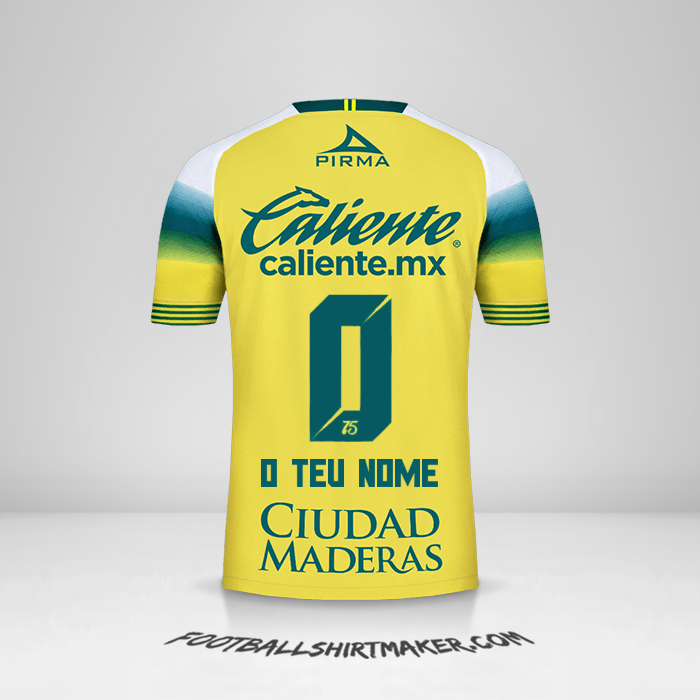 Camisola Club León 2019/20 II -  o teu nome - 0