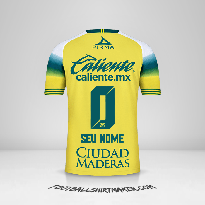 Camisa Club León 2019/20 II -  seu nome - 0