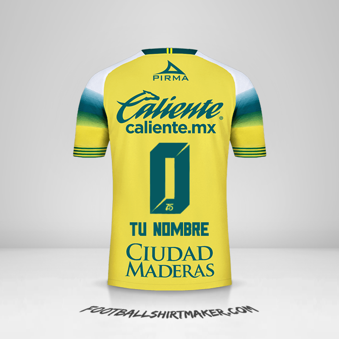 Jersey Club León 2019/20 II -  tu nombre - 0