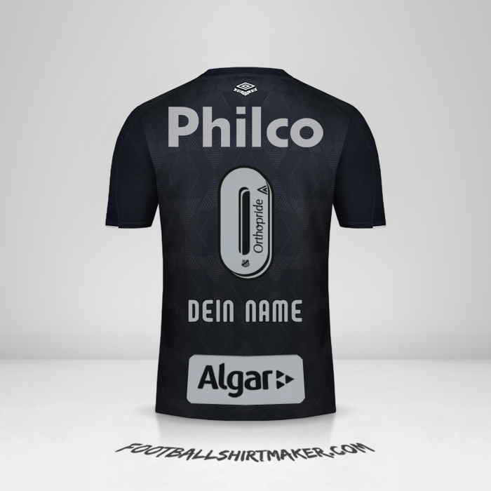 Trikot Santos FC 2019/20 III -  dein name - 0