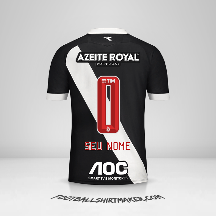 Camisa Vasco da Gama 2019/20 -  seu nome - 0