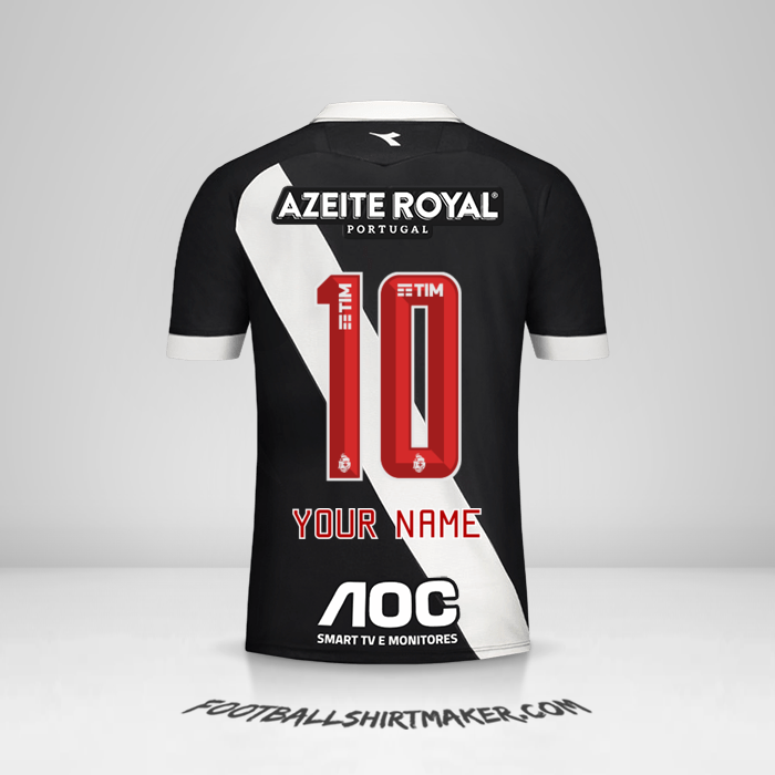 Vasco da Gama 2019/20 shirt number 10 your name