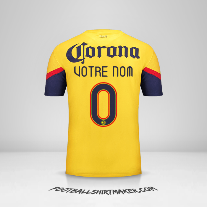 Maillot Club America 2012/13 -  votre nom - 0