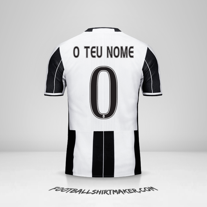 Camisola Juventus FC 2016/17 -  o teu nome - 0