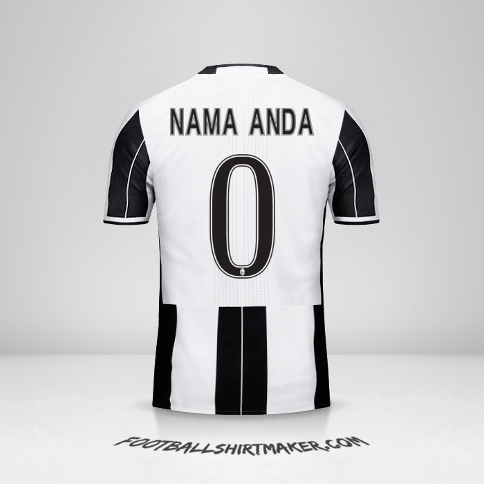 Jersey Juventus FC 2016/17 -  nama anda - 0