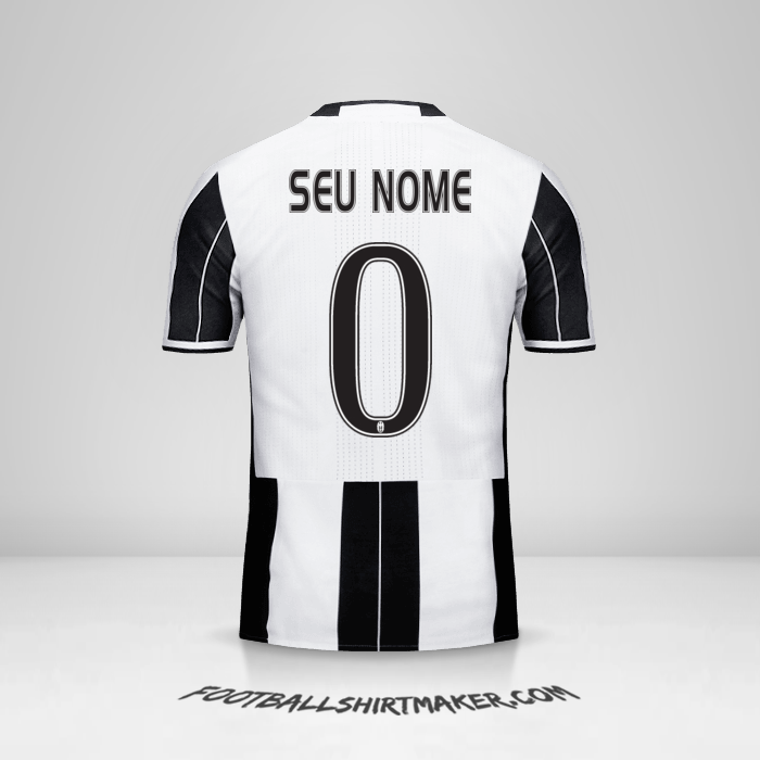 Camisa Juventus FC 2016/17 -  seu nome - 0