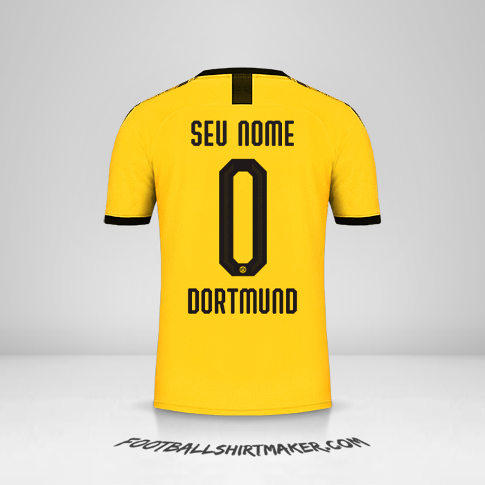 Camisa Borussia Dortmund 2019/20 Cup I -  seu nome - 0