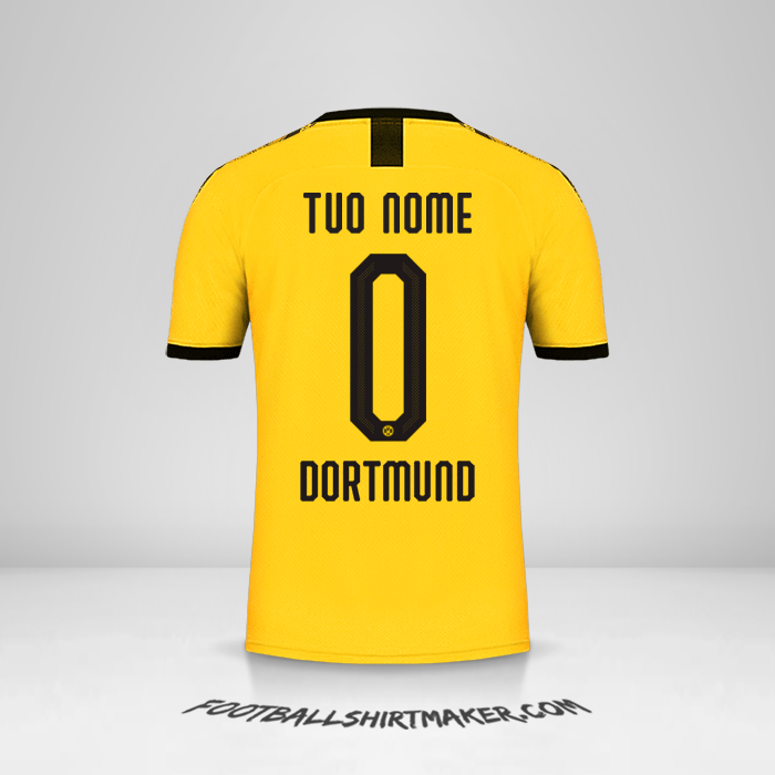 Maglia Borussia Dortmund 2019/20 Cup I -  tuo nome - 0