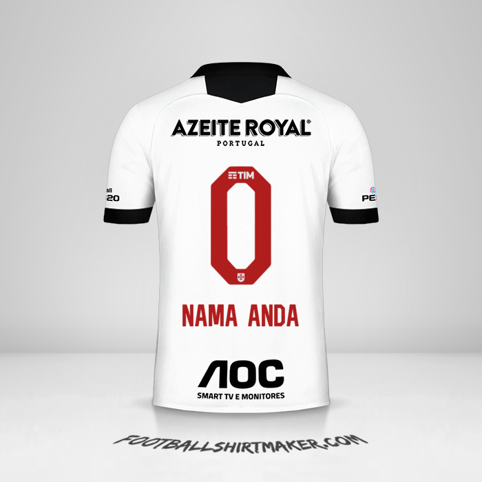 Jersey Vasco da Gama 2019/20 III -  nama anda - 0