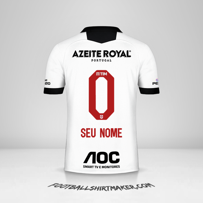 Camisa Vasco da Gama 2019/20 III -  seu nome - 0