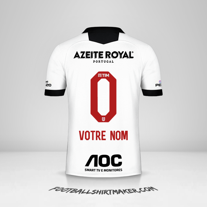 Maillot Vasco da Gama 2019/20 III -  votre nom - 0