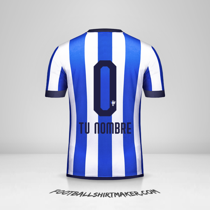 Camiseta Monterrey Mundial de Clubes 2019 -  tu nombre - 0