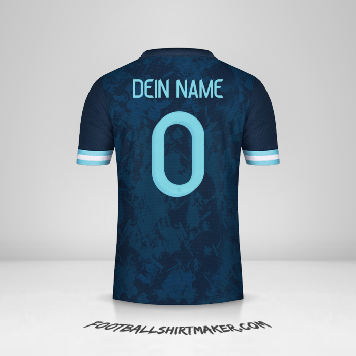 Trikot Argentinien 2020/21 II -  dein name - 0