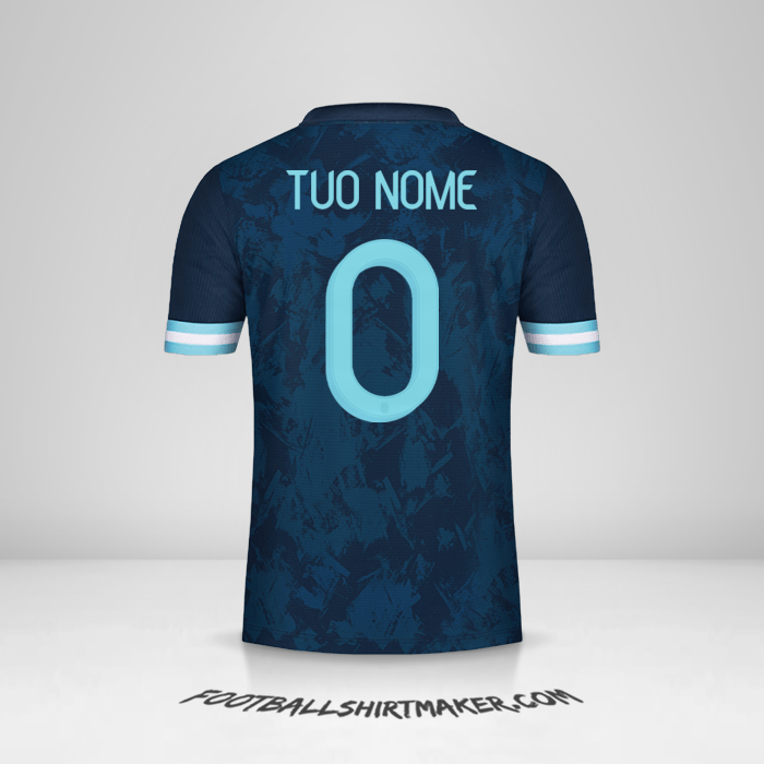 Maglia Argentina 2020/21 II -  tuo nome - 0