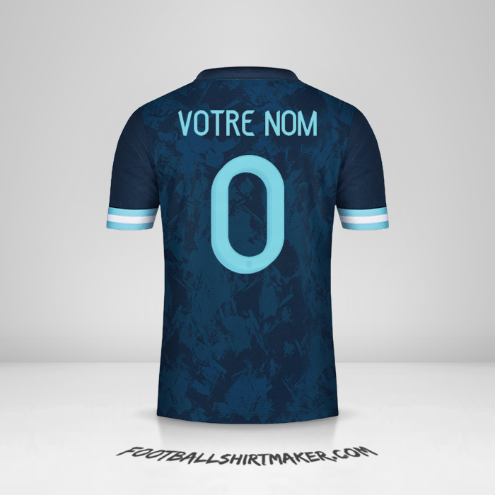 Maillot Argentine 2020/21 II -  votre nom - 0