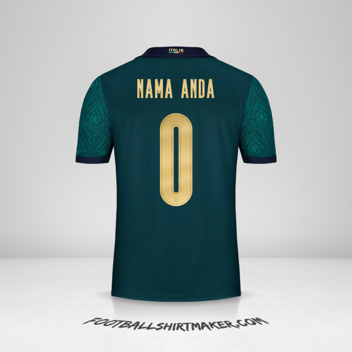 Jersey Italia 2019 Renaissance -  nama anda - 0