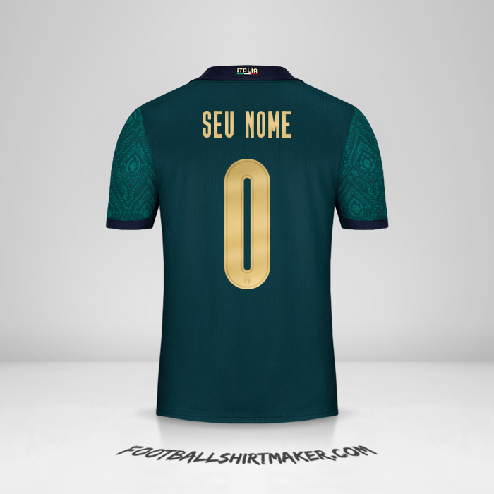 Camisa Itália 2019 Renaissance -  seu nome - 0