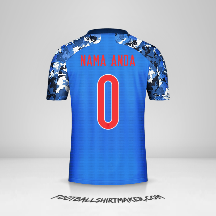 Jersey Jepang 2020 -  nama anda - 0