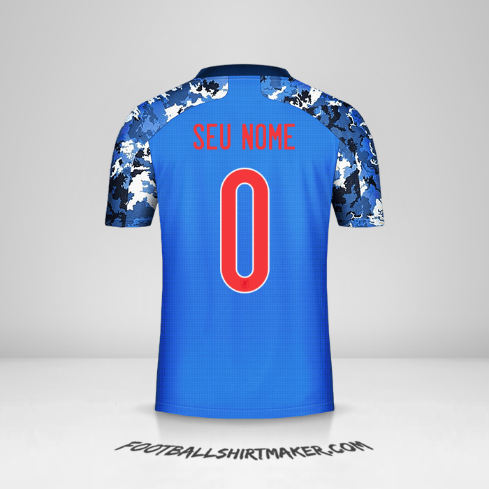 Camisa Japão 2020 -  seu nome - 0