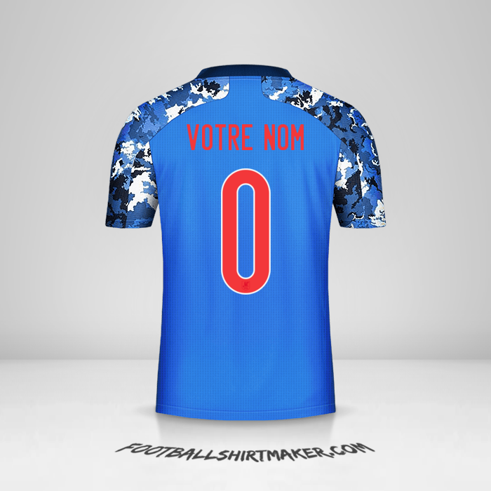 Maillot Japon 2020 -  votre nom - 0