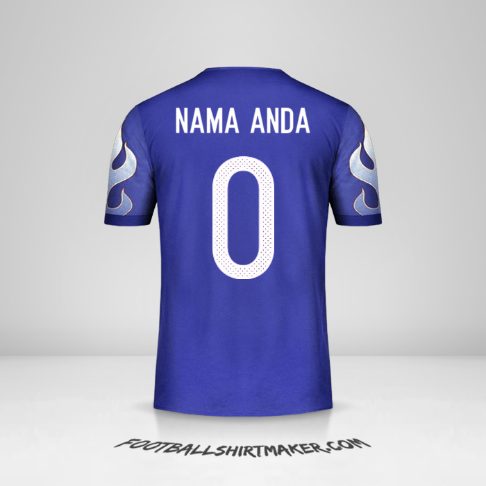 Jersey Jepang 2017 -  nama anda - 0