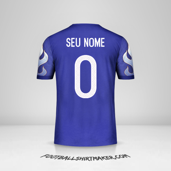 Camisa Japão 2017 -  seu nome - 0