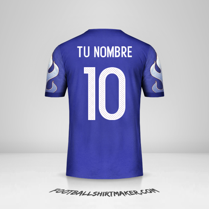 Camiseta Japon 2017 número 10 tu nombre