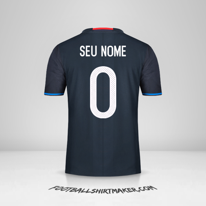 Camisa Japão 2016 -  seu nome - 0