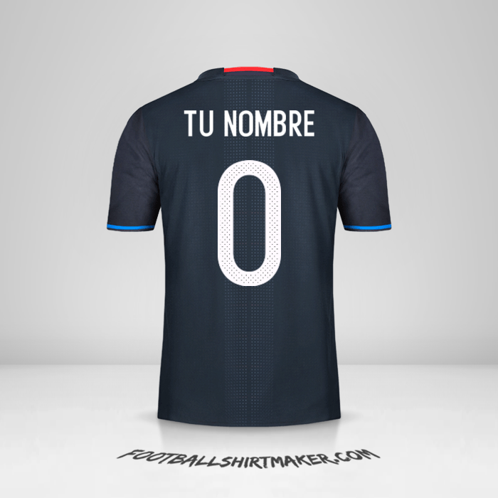 Jersey Japon 2016 -  tu nombre - 0