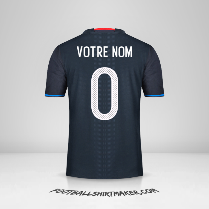 Maillot Japon 2016 -  votre nom - 0