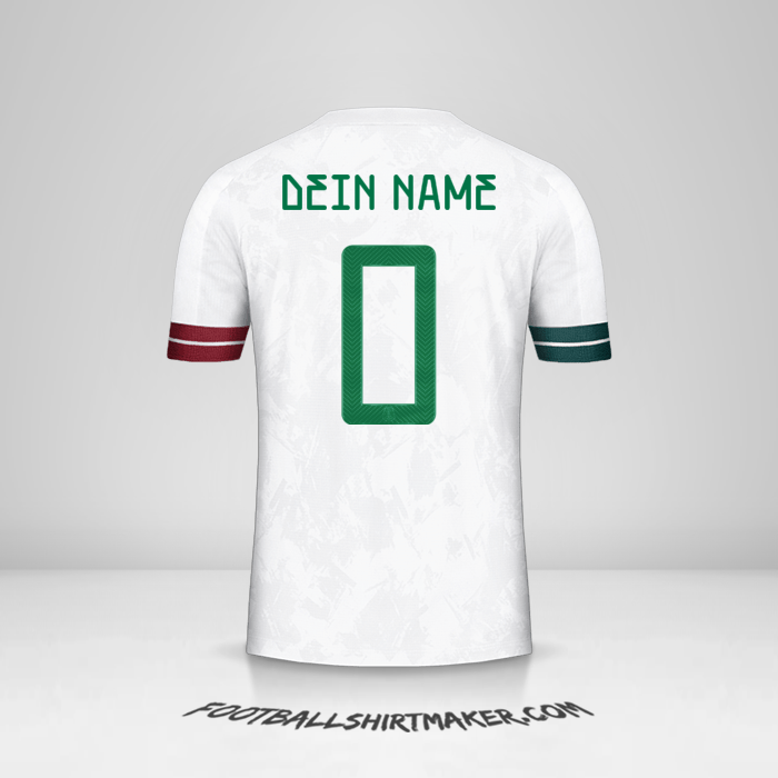 Trikot Mexiko 2020 II -  dein name - 0