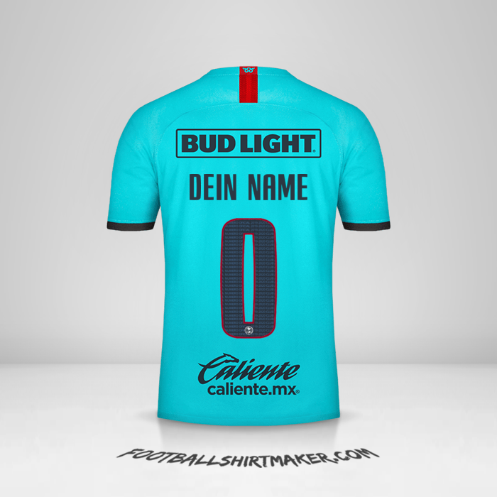 Trikot Club America 2019/20 III -  dein name - 0