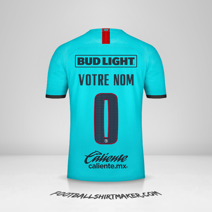 Maillot Club America 2019/20 III -  votre nom - 0