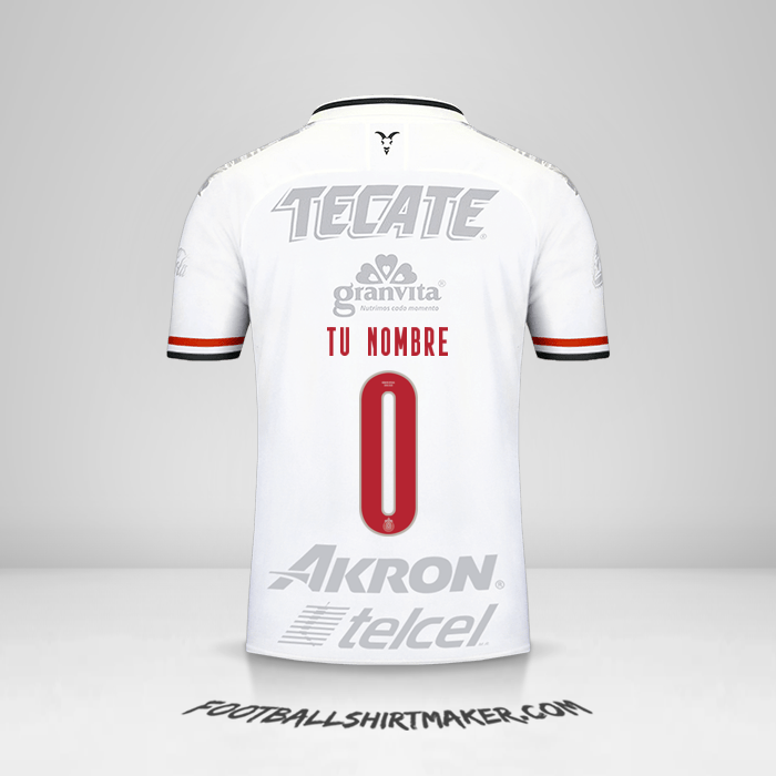 Jersey Guadalajara 2019/20 III -  tu nombre - 0