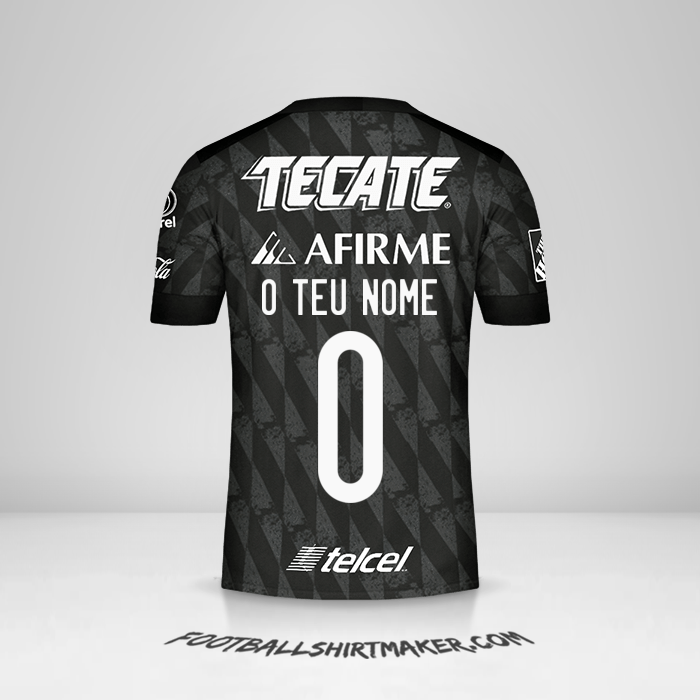 Camisola Tigres UANL 2020 III -  o teu nome - 0