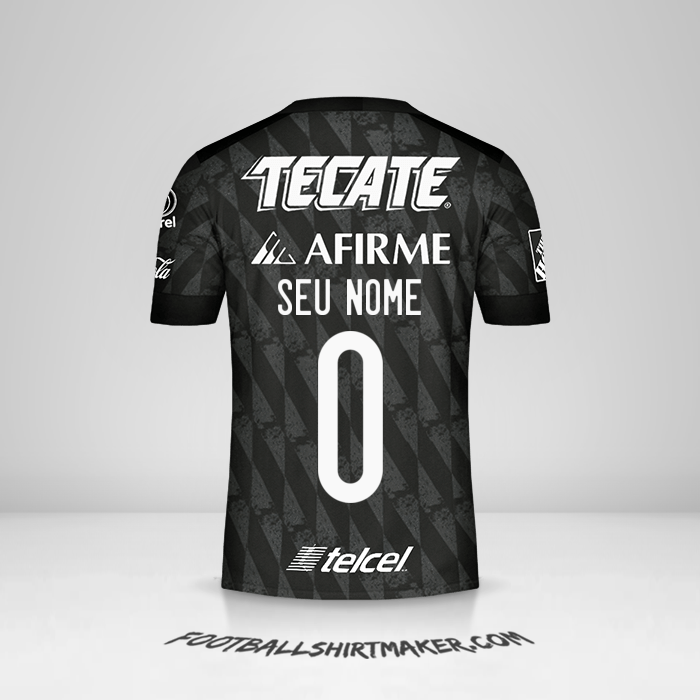 Camisa Tigres UANL 2020 III -  seu nome - 0