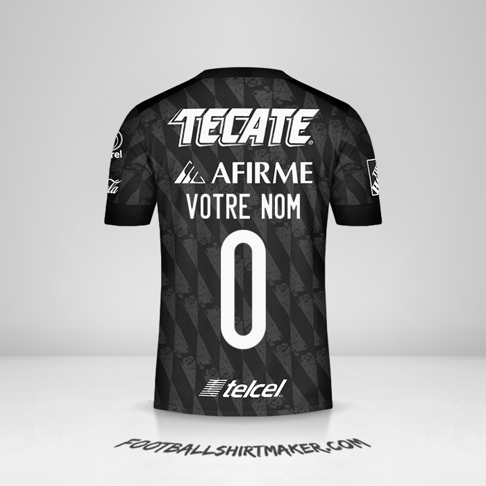 Maillot Tigres UANL 2020 III -  votre nom - 0