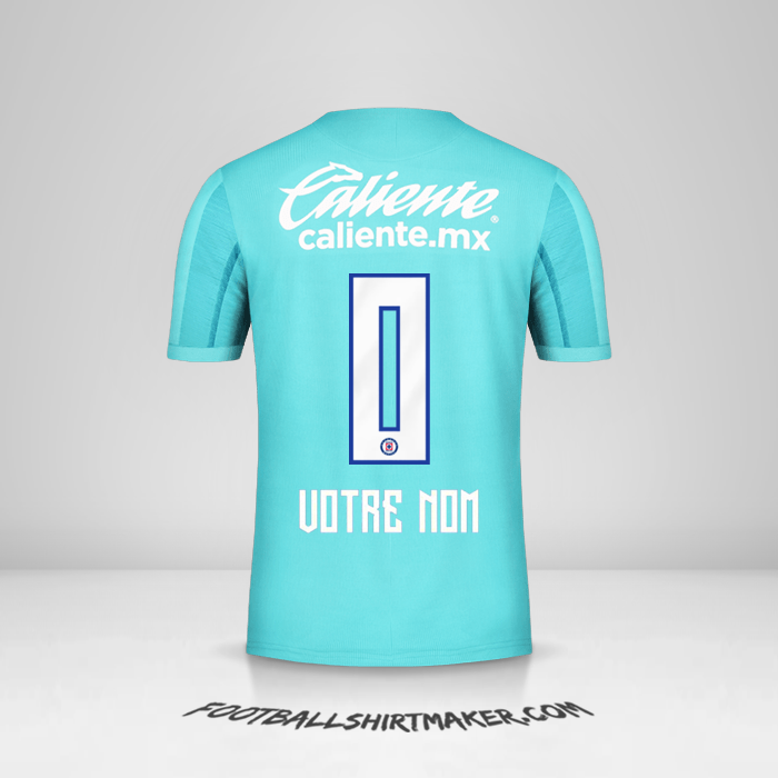 Maillot Cruz Azul 2019/20 III -  votre nom - 0