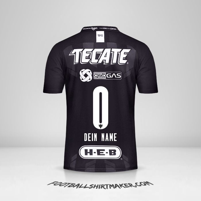 Trikot Monterrey 2019/20 III -  dein name - 0