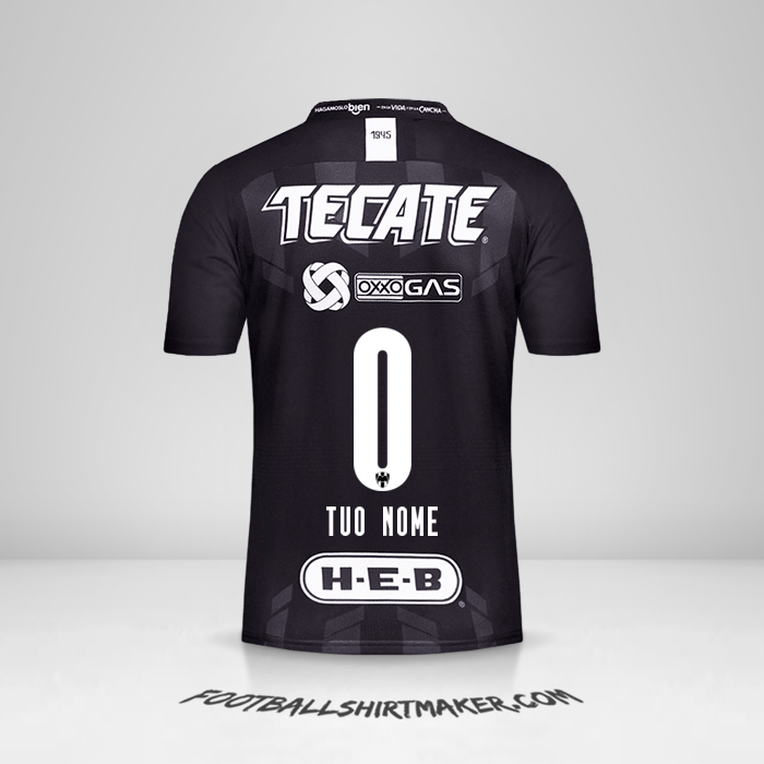 Maglia Monterrey 2019/20 III -  tuo nome - 0