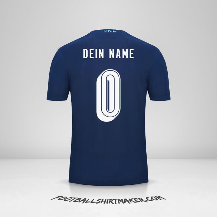 Trikot FC Porto 2019/20 UCL III -  dein name - 0