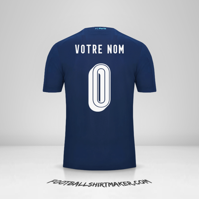 Maillot FC Porto 2019/20 UCL III -  votre nom - 0